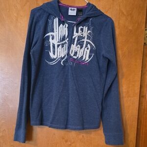 Harley-Davidson Navy Blue Women's Hoodie